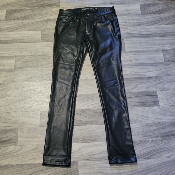 Horse & Horn Pants Horse Horn Faux Leather Pants Poshmark